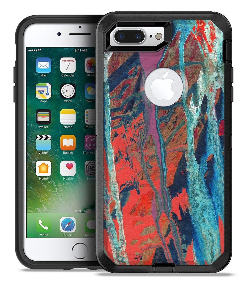 Abstract Wet Paint v92 - iPhone 7 Plus/8 Plus OtterBox Case & Skin Kits