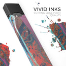 Abstract Wet Paint v92 - Premium Decal Protective Skin-Wrap Sticker compatible with the Juul Labs vaping device