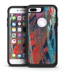 Abstract Wet Paint v92 - iPhone 7 or 7 Plus Commuter Case Skin Kit