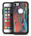 Abstract Wet Paint v92 - iPhone 7 or 7 Plus Commuter Case Skin Kit
