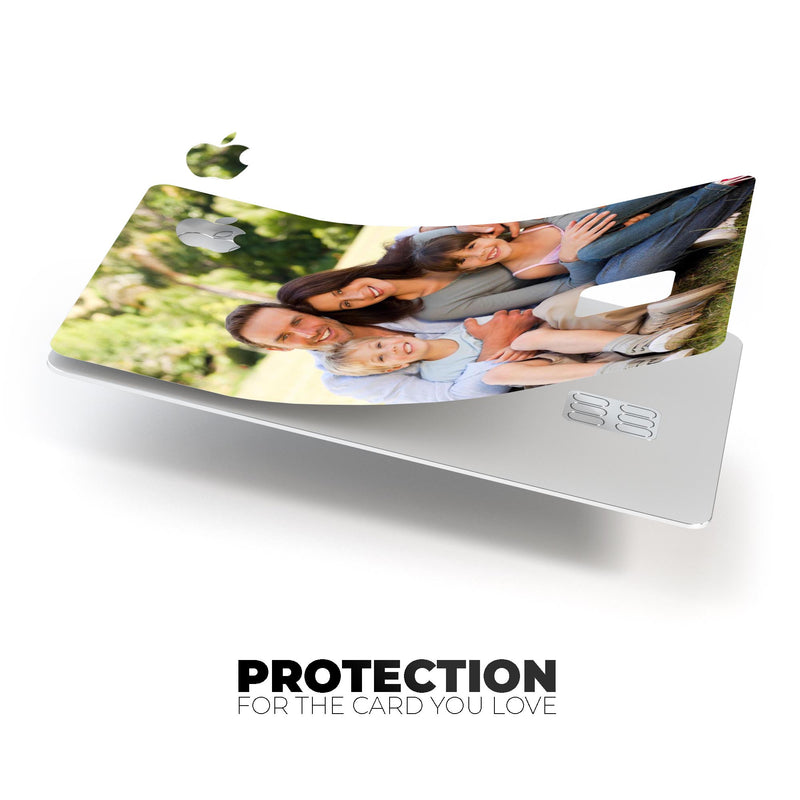 Add Your Own Image - Premium Protective Decal Skin-Kit for the Apple Credit Card