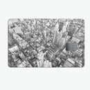 Aerial CityScape Black and White - Premium Protective Decal Skin-Kit for the Apple Credit Card