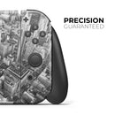 Aerial CityScape Black and White // Skin Decal Wrap Kit for Nintendo Switch Console & Dock, Joy-Cons, Pro Controller, Lite, 3DS XL, 2DS XL, DSi, or Wii - Vinyl Skin Wrap for Nintendo Switch 2, OLED, Lite, Pro Controller, Wii & Classic Handhelds