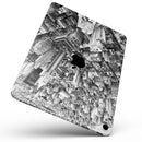 Aerial CityScape Black and White - Full Body Skin Decal for the Apple iPad Pro 12.9", 11", 10.5", 9.7", Air or Mini (All Models Available)