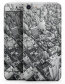 Aerial CityScape Black and White - Skin-kit for the iPhone 8 or 8 Plus