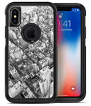 Aerial CityScape Black and White - iPhone X OtterBox Case & Skin Kits