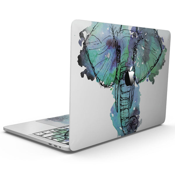 MacBook Pro with Touch Bar Skin Kit - African_Sketch_Elephant-MacBook_13_Touch_V9.jpg?