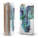 African Sketch Elephant iPhone 6/6s or 6/6s Plus 2-Piece Hybrid INK-Fuzed Case