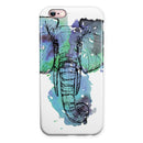 African Sketch Elephant iPhone 6/6s or 6/6s Plus 2-Piece Hybrid INK-Fuzed Case