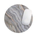 Agate Marble Slate V3// WaterProof Rubber Foam Backed Anti-Slip Mouse Pad for Home Work Office or Gaming Computer Desk