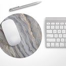 Agate Marble Slate V3// WaterProof Rubber Foam Backed Anti-Slip Mouse Pad for Home Work Office or Gaming Computer Desk