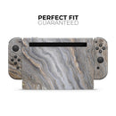 Agate Marble Slate V3 // Skin Decal Wrap Kit for Nintendo Switch Console & Dock, Joy-Cons, Pro Controller, Lite, 3DS XL, 2DS XL, DSi, or Wii - Vinyl Skin Wrap for Nintendo Switch 2, OLED, Lite, Pro Controller, Wii & Classic Handhelds