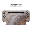 Agate Marble Slate V4 // Skin Decal Wrap Kit for Nintendo Switch Console & Dock, Joy-Cons, Pro Controller, Lite, 3DS XL, 2DS XL, DSi, or Wii - Vinyl Skin Wrap for Nintendo Switch 2, OLED, Lite, Pro Controller, Wii & Classic Handhelds