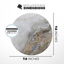 Agate Marble Slate V5// WaterProof Rubber Foam Backed Anti-Slip Mouse Pad for Home Work Office or Gaming Computer Desk