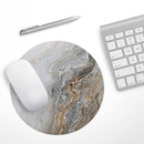 Agate Marble Slate V5// WaterProof Rubber Foam Backed Anti-Slip Mouse Pad for Home Work Office or Gaming Computer Desk