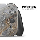 Agate Marble Slate V5 // Skin Decal Wrap Kit for Nintendo Switch Console & Dock, Joy-Cons, Pro Controller, Lite, 3DS XL, 2DS XL, DSi, or Wii - Vinyl Skin Wrap for Nintendo Switch 2, OLED, Lite, Pro Controller, Wii & Classic Handhelds