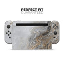 Agate Marble Slate V5 // Skin Decal Wrap Kit for Nintendo Switch Console & Dock, Joy-Cons, Pro Controller, Lite, 3DS XL, 2DS XL, DSi, or Wii - Vinyl Skin Wrap for Nintendo Switch 2, OLED, Lite, Pro Controller, Wii & Classic Handhelds
