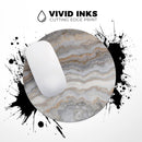 Agate Marble Slate V6// WaterProof Rubber Foam Backed Anti-Slip Mouse Pad for Home Work Office or Gaming Computer Desk