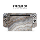 Agate Marble Slate V6 // Skin Decal Wrap Kit for Nintendo Switch Console & Dock, Joy-Cons, Pro Controller, Lite, 3DS XL, 2DS XL, DSi, or Wii - Vinyl Skin Wrap for Nintendo Switch 2, OLED, Lite, Pro Controller, Wii & Classic Handhelds
