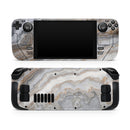 Agate Marble Slate V6 // Full Body Skin Decal Wrap Kit for the Steam Deck handheld gaming computer
