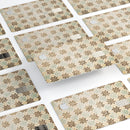 Aged Aqua Polygon Pattern - Premium Protective Decal Skin-Kit for the Apple Credit Card