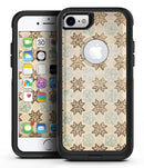 Aged Aqua Polygon Pattern - iPhone 7 or 8 OtterBox Case & Skin Kits