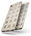 Aged Aqua Polygon Pattern - Skin-kit for the iPhone 8 or 8 Plus