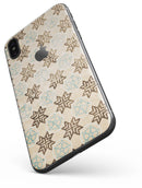 Aged Aqua Polygon Pattern - iPhone X Skin-Kit