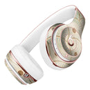 Aged Aqua SemiCircles with Polka Dots Full-Body Skin Kit for the Beats by Dre Solo 3 Wireless Headphones
