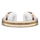 Aged Brown and Grunge Vertical Stripes Full-Body Skin Kit for the Beats by Dre Solo 3 Wireless Headphones