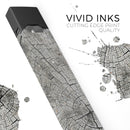 Aged Cracked Tree Stump Core - Premium Decal Protective Skin-Wrap Sticker compatible with the Juul Labs vaping device