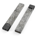 Aged Cracked Tree Stump Core - Premium Decal Protective Skin-Wrap Sticker compatible with the Juul Labs vaping device