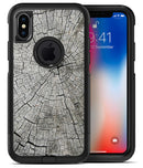 Aged Cracked Tree Stump Core - iPhone X OtterBox Case & Skin Kits