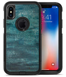 Aged Green Paint Surface - iPhone X OtterBox Case & Skin Kits