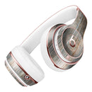 Aged Horizontal Wood Planks Full-Body Skin Kit for the Beats by Dre Solo 3 Wireless Headphones