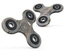 Aged Horizontal Wood Planks Full-Body Fidget Spinner Skin-Kit