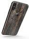 Aged Horizontal Wood Planks - iPhone X Skin-Kit