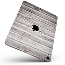 Aged White Wood Planks - Full Body Skin Decal for the Apple iPad Pro 12.9", 11", 10.5", 9.7", Air or Mini (All Models Available)