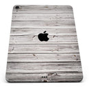Aged White Wood Planks - Full Body Skin Decal for the Apple iPad Pro 12.9", 11", 10.5", 9.7", Air or Mini (All Models Available)