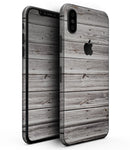 Aged White Wood Planks - iPhone XS MAX, XS/X, 8/8+, 7/7+, 5/5S/SE Skin-Kit (All iPhones Available)