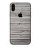 Aged White Wood Planks - iPhone XS MAX, XS/X, 8/8+, 7/7+, 5/5S/SE Skin-Kit (All iPhones Available)