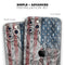 Aged and Wrinkled American Flag - Skin-Kit compatible with the Apple iPhone 13, 13 Pro Max, 13 Mini, 13 Pro, iPhone 12, iPhone 11 (All iPhones Available)