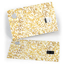 All Over Scattered Golden Micro Dots - Premium Protective Decal Skin-Kit for the Apple Credit Card