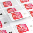 All You Need is Love - Premium Protective Decal Skin-Kit for the Apple Credit Card