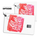 All You Need is Love - Premium Protective Decal Skin-Kit for the Apple Credit Card