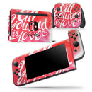 All You Need is Love - Skin Wrap Decal for Nintendo Switch Lite Console & Dock - 3DS XL - 2DS - Pro - DSi - Wii - Joy-Con Gaming Controller
