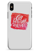 All You Need is Love - iPhone X Clipit Case