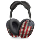 American Distressed Flag Panel - Full Body Skin Decal Wrap Kit for Apple AirPods Pro Max