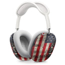 American Distressed Flag Panel - Full Body Skin Decal Wrap Kit for Apple AirPods Pro Max
