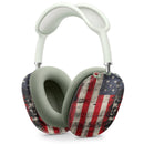 American Distressed Flag Panel - Full Body Skin Decal Wrap Kit for Apple AirPods Pro Max